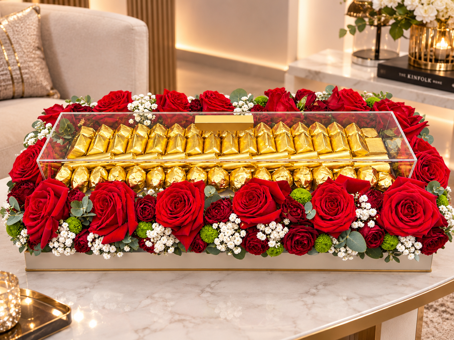 flower and chocolate 